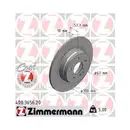 Zimmermann 400.3656.20 Bremsscheiben 2 Stück MERCEDES-BENZ