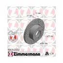 Original ZIMMERMANN 150.3423.52 Bremsscheiben 2 Stück für BMW