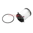 Hydraulikfiltersatz Automatikgetriebe Metzger 8020127 Greenparts für Audi