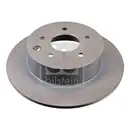 Febi Bremsscheiben Bremsbeläge Hinten für Nissan Juke F15 Pulsar C13