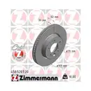 Zimmermann 450.5207.20 Bremsscheiben 2 Stück LAND ROVER
