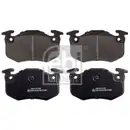 Febi Bremsscheiben Bremsbeläge Vorne Hinten für Peugeot 106 1 106 2