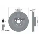 TEXTAR 92176405 Bremsscheiben 2 Stück vorne MERCEDES-BENZ