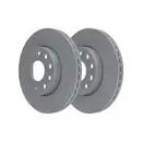 ATE 24.0124-0258.1 Bremsscheiben 2 Stück vorne SEAT