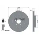 TEXTAR 92177105 Bremsscheiben 2 Stück vorne CHRYSLER