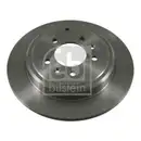 Febi Bremsscheiben Bremsbeläge Hinten für Peugeot 607