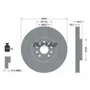 TEXTAR 92229805 Bremsscheiben 2 Stück vorne VW