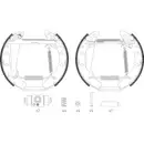 Bremsbackensatz Textar 84044710 Shoe Kit Pro für Seat für Skoda für VW