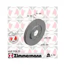 Zimmermann 440.3106.20 Bremsscheiben 2 Stück CITROËN