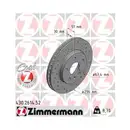 Original ZIMMERMANN 430.2614.52 Bremsscheiben 2 Stück für OPEL