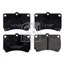 Febi Bremsscheiben Bremsbeläge Vorne Hinten für Mazda 323 C BG