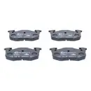 ATE Set Scheiben Ø266 vorn Ø247 hinten belüftet Beläge Citroen Xsara Peugeot
