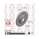 ZIMMERMANN 110.2218.20 Bremsscheiben 2 Stück hinten ALFA ROMEO