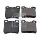 Febi Bremsscheiben Bremsbeläge Hinten für Peugeot 406 8B 406 Break 8E/F