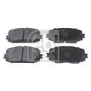Febi Bremsscheiben Bremsbeläge Vorne für Toyota Ractis Yaris xP9x