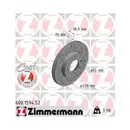 Original Zimmermann 600.1594.52 Bremsscheiben 2 Stück für VW