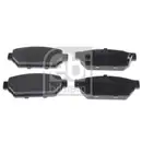 FEBI BILSTEIN 116403 Bremsbelagsatz für MITSUBISHI, PROTON