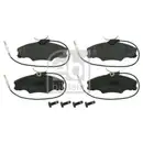 Febi Bremsscheiben Bremsbeläge Vorne für Peugeot 406 8B 406 Break 8E/F