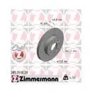 Zimmermann 285.3510.20 Bremsscheiben 2 Stück HYUNDAI