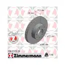 ZIMMERMANN 230.2373.20 Bremsscheiben 2 Stück FIAT