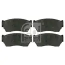 FEBI BILSTEIN 16204 Bremsbelagsatz für NISSAN
