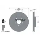 Original TEXTAR 92141205 Bremsscheiben 2 Stück vorne für VOLVO