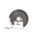VAN WEZEL Spritzblech Bremsscheibe hi. re. 0322374