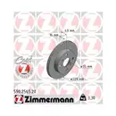 Zimmermann 590.2565.20 Bremsscheiben 2 Stück TOYOTA