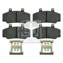 FEBI BILSTEIN 16211 Bremsbelagsatz für VOLVO