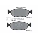 Textar Bremsenset Scheiben Ø257 Beläge vorn Fiat Punto Fiat Punto Evo ab 05/2010