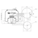 FEBI BILSTEIN 177299 Luftfederbalg