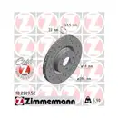 Original Zimmermann 110.2209.52 Bremsscheiben 2 Stück für FIAT