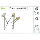 VALEO 851102 Fensterheber (o. Motor) v l Seat LEON