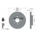 TEXTAR 92036203 Bremsscheiben 2 Stück RENAULT