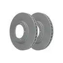 ATE 24.0128-0165.1 Bremsscheiben 2 Stück für PORSCHE