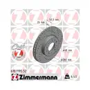 Original Zimmermann 610.1195.52 Bremsscheiben 2 Stück für VOLVO