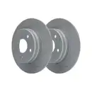 Original ATE Bremsenset Powerdisc Scheiben Ø278 voll Beläge hinten C-Klasse W210