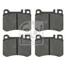 FEBI BILSTEIN 16246 Bremsbelagsatz für MERCEDES-BENZ