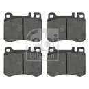 FEBI BILSTEIN 16246 Bremsbelagsatz für MERCEDES-BENZ