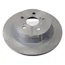 Febi Bremsscheiben Bremsbeläge Hinten für Toyota Avensis