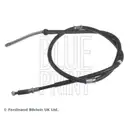 Seilzug Feststellbremse Blue Print ADC446171 für Mitsubishi Hinten Links