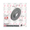 Zimmermann 370.3076.20 Bremsscheiben 2 Stück MAZDA