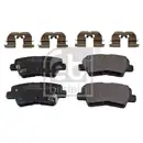 Febi Bremsscheiben Bremsbeläge Vorne Hinten für Hyundai i20 2 GB i20 Active