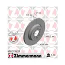 Zimmermann 600.3216.20 Bremsscheiben 2 Stück VW