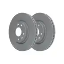 ATE 24.0126-0185.1 Bremsscheiben 2 Stück vorne NISSAN