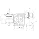 FEBI BILSTEIN 170805 Luftfederbalg