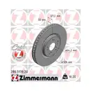 Zimmermann 280.3178.20 Bremsscheiben 2 Stück HONDA