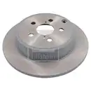 Febi Bremsscheiben Bremsbeläge Hinten für Toyota Avensis