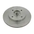 Febi Bremsscheiben Bremsbeläge Hinten für Peugeot 307 3A/C 307 SW 3H