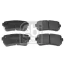 FEBI BILSTEIN 116367 Bremsbelagsatz für KIA